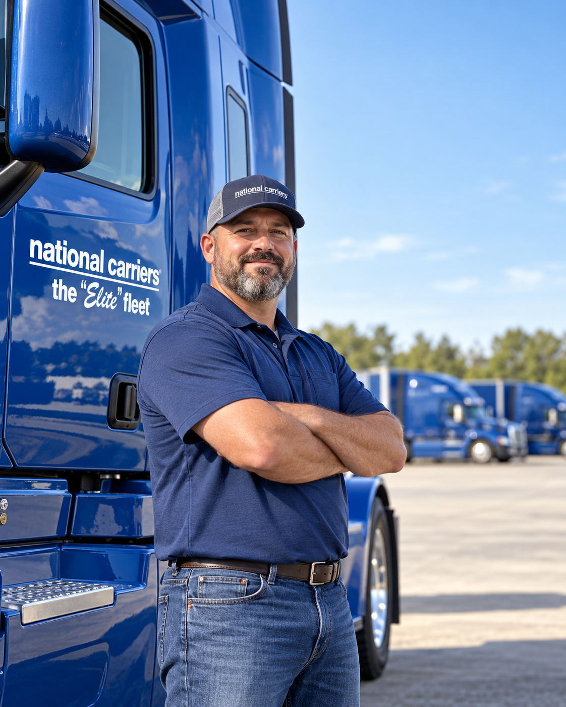 National Carriers truck on the road